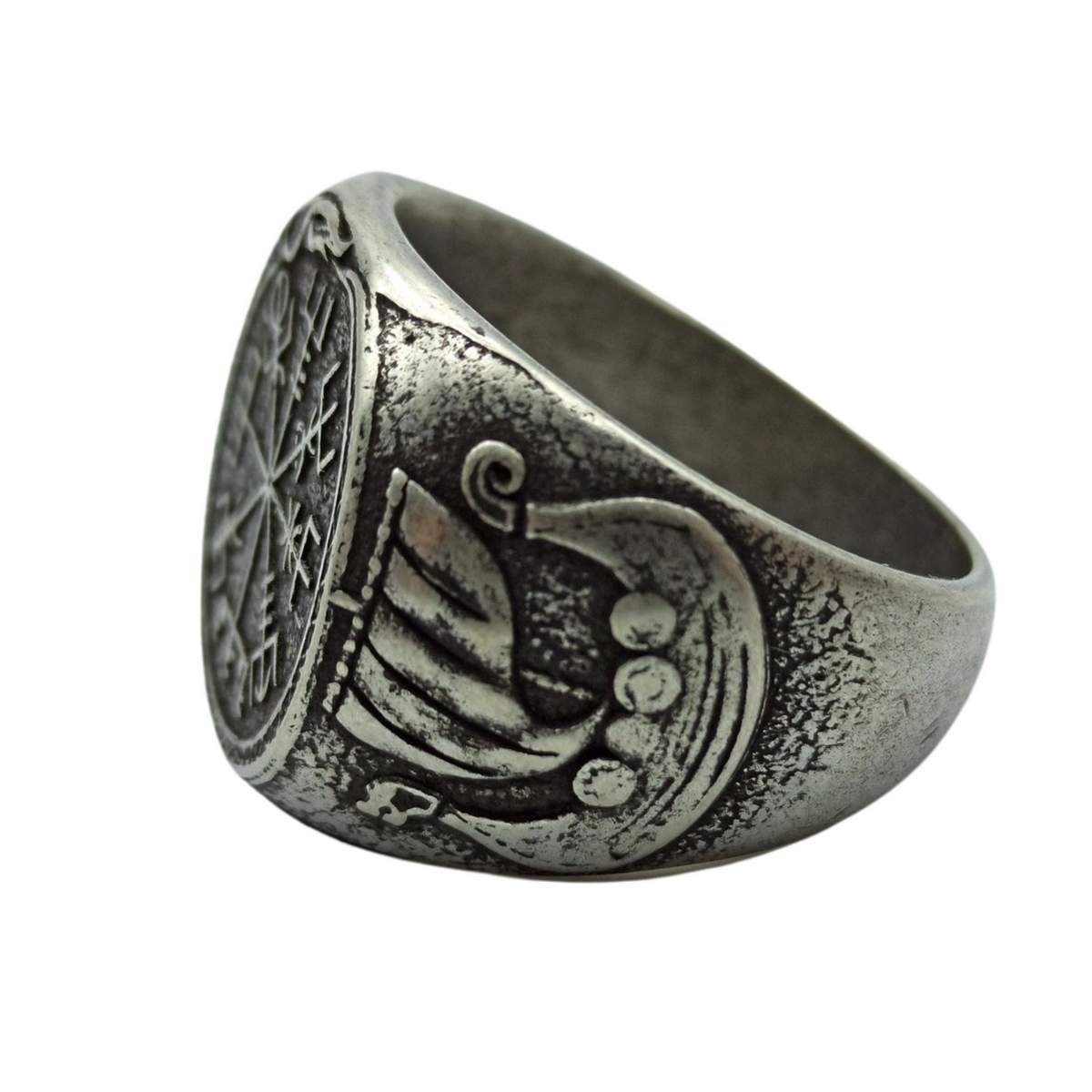Vegvisir with Drakkar ring