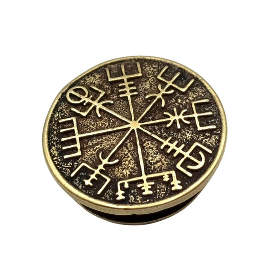 Vegvisir rune paracord bead