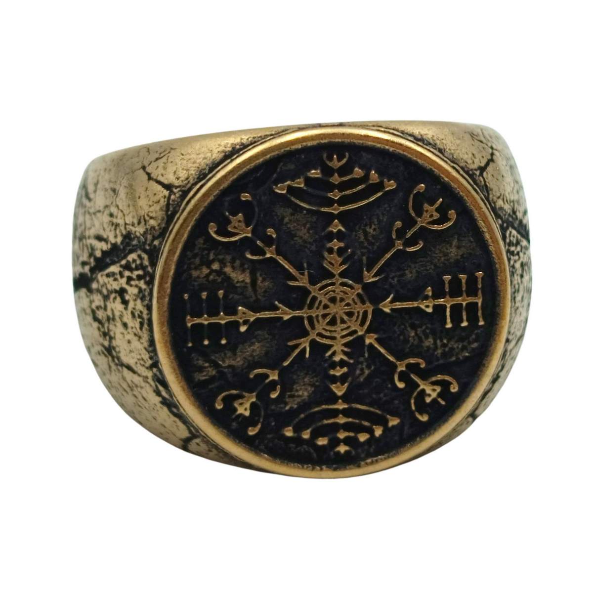 Veldismagn ring 6 US Bronze with patina
