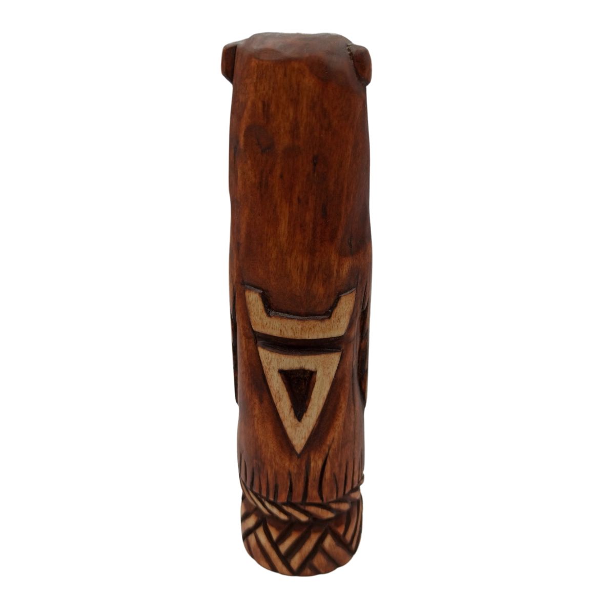 Veles Slavic god wooden statue