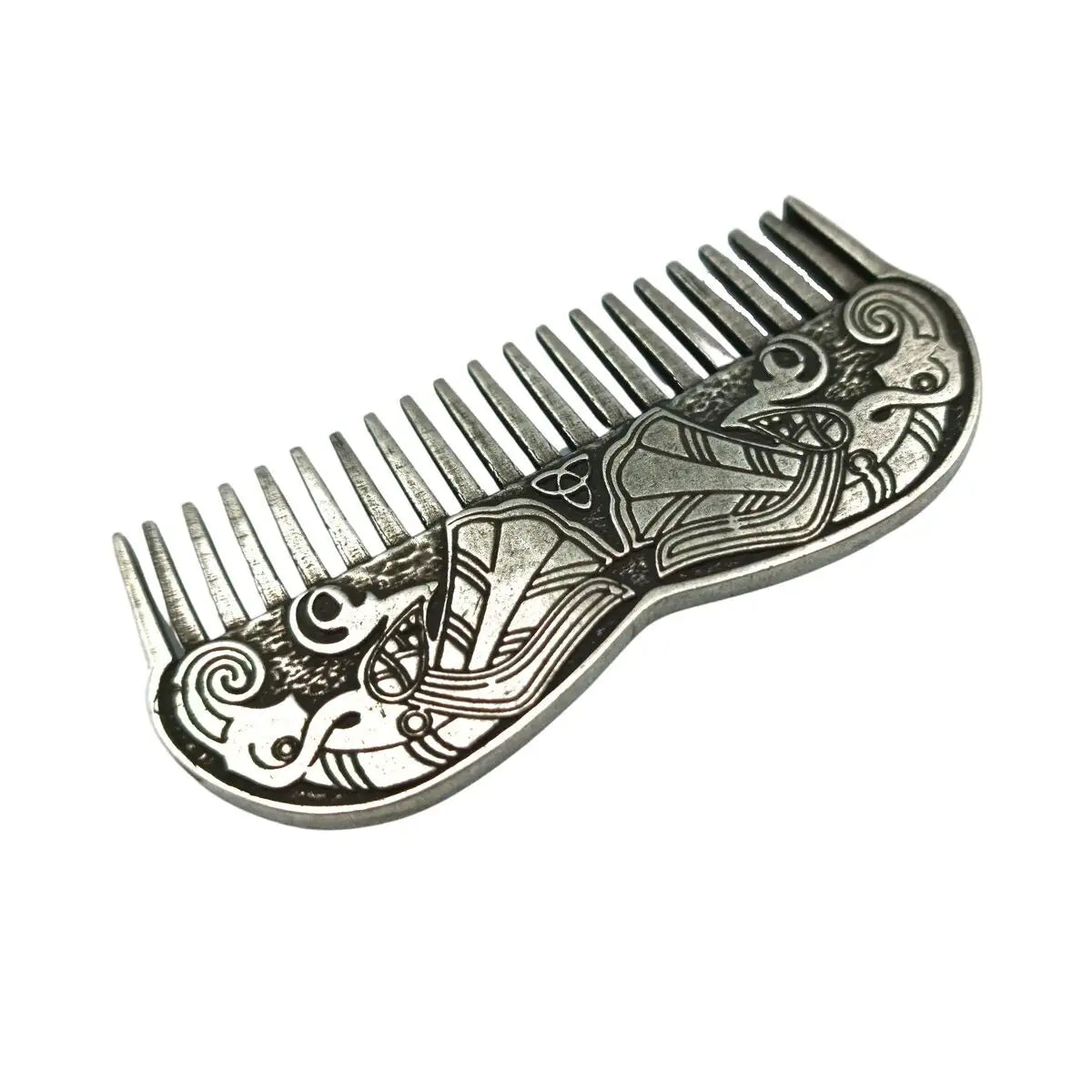 Germanic raven beard Viking comb