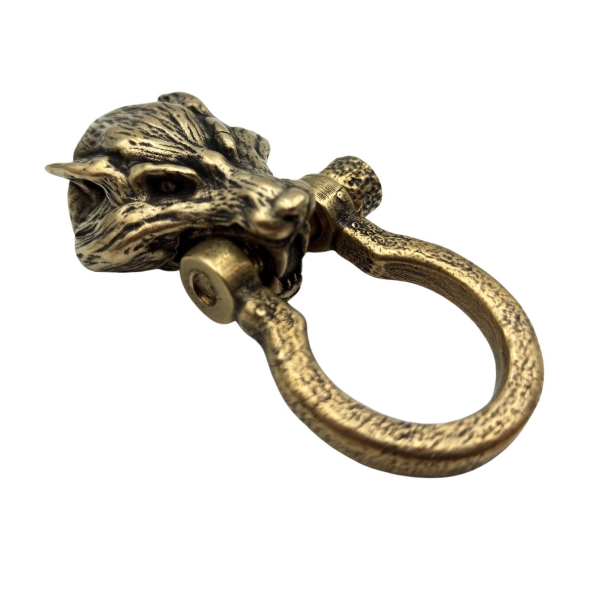 Wolf head paracord Shackle clasp for paracord bracelet