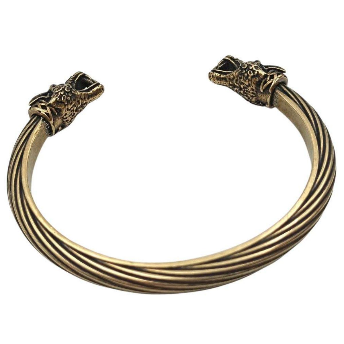 Wolf arm ring Viking bracelet