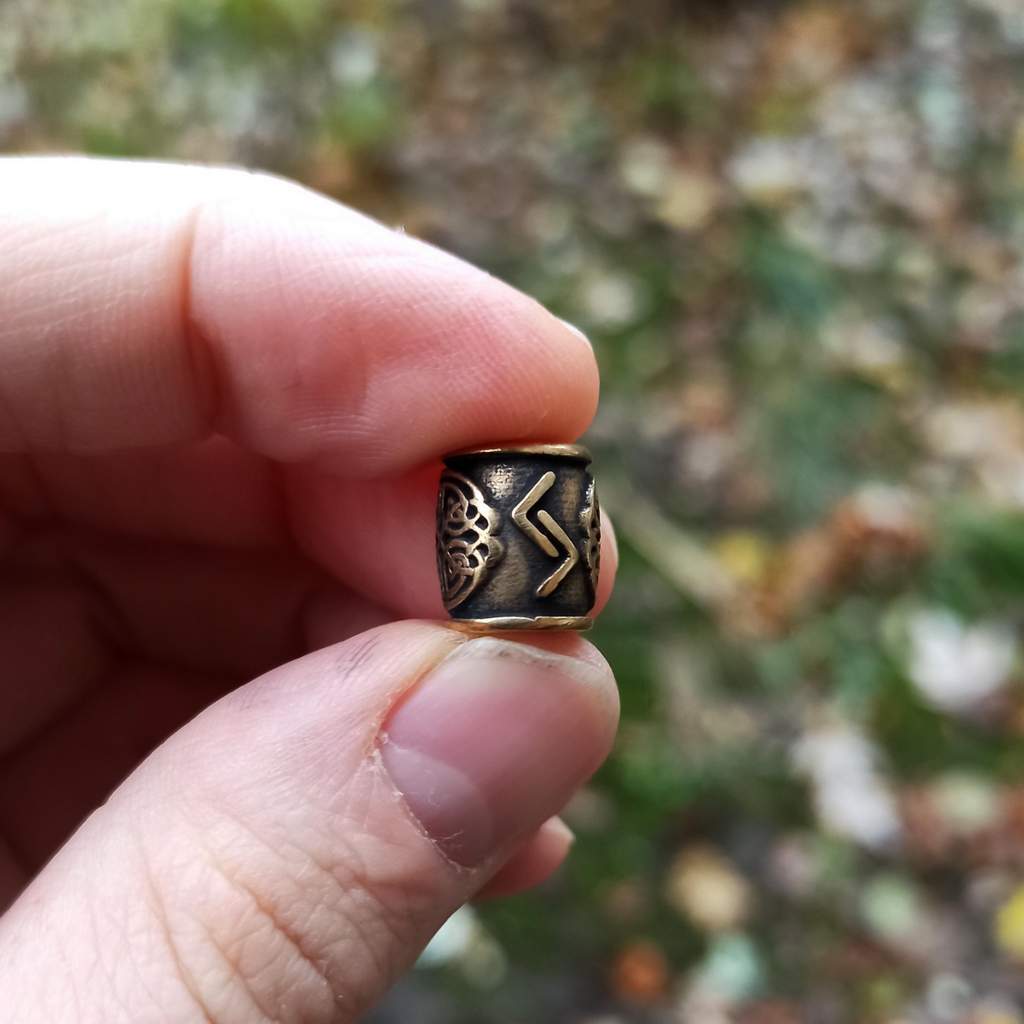 Jera rune bead