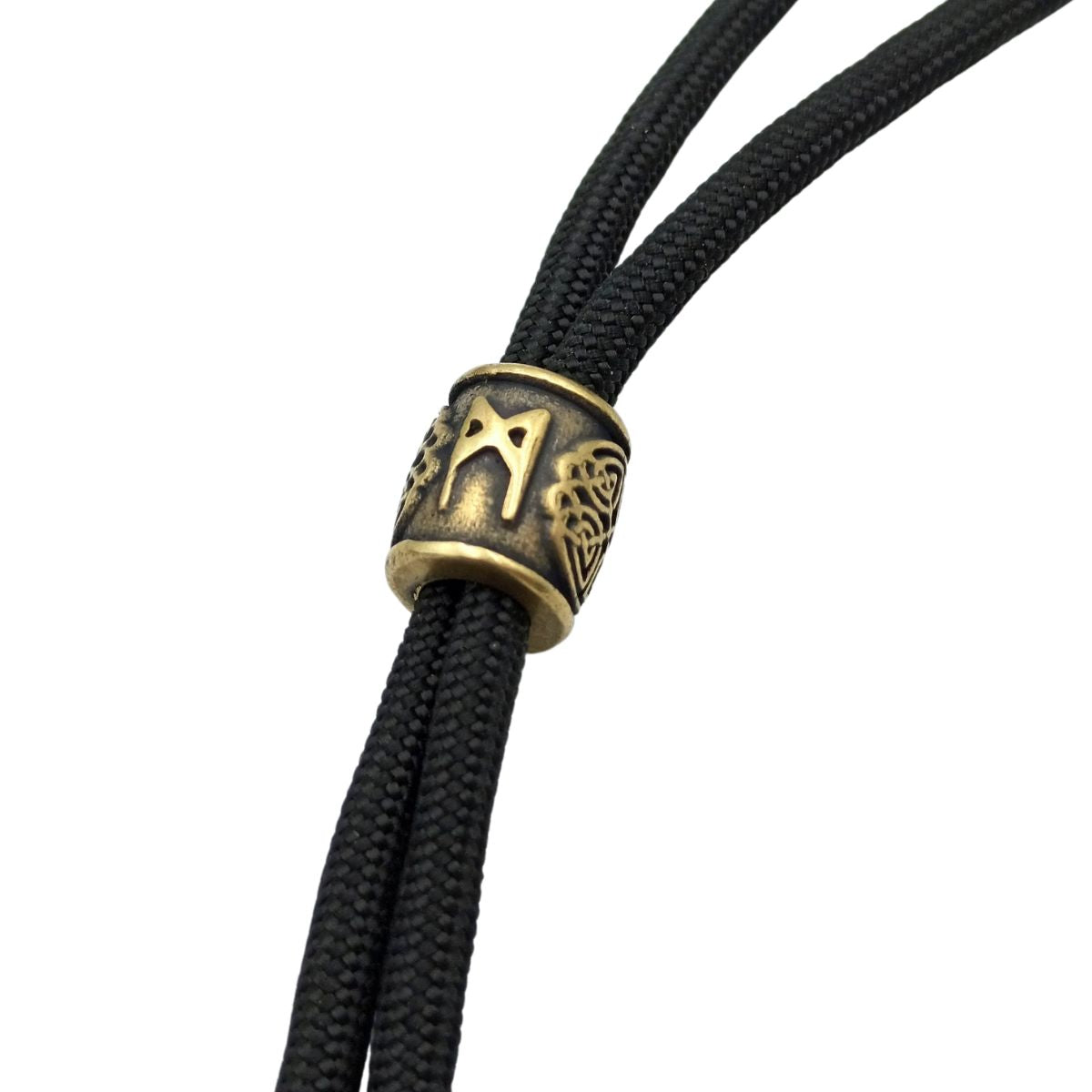 Mannaz rune bead