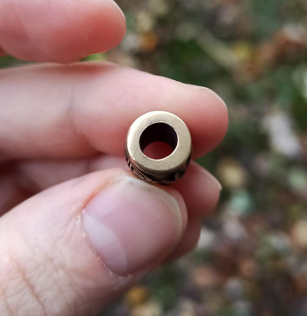 Nauthiz rune bead