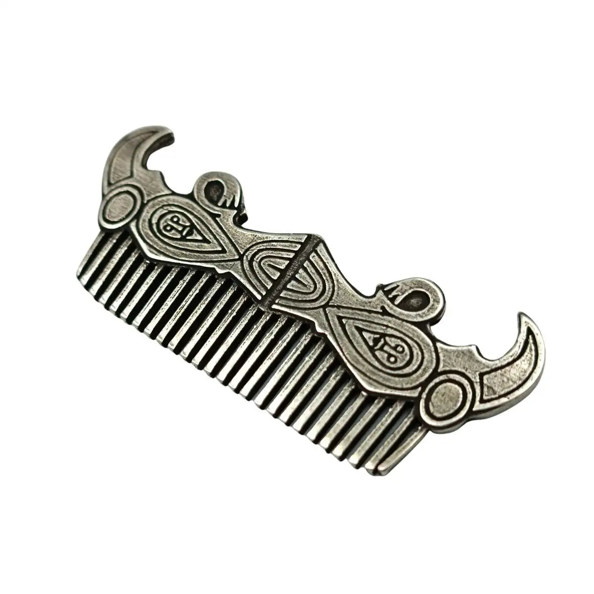 Viking raven beard comb