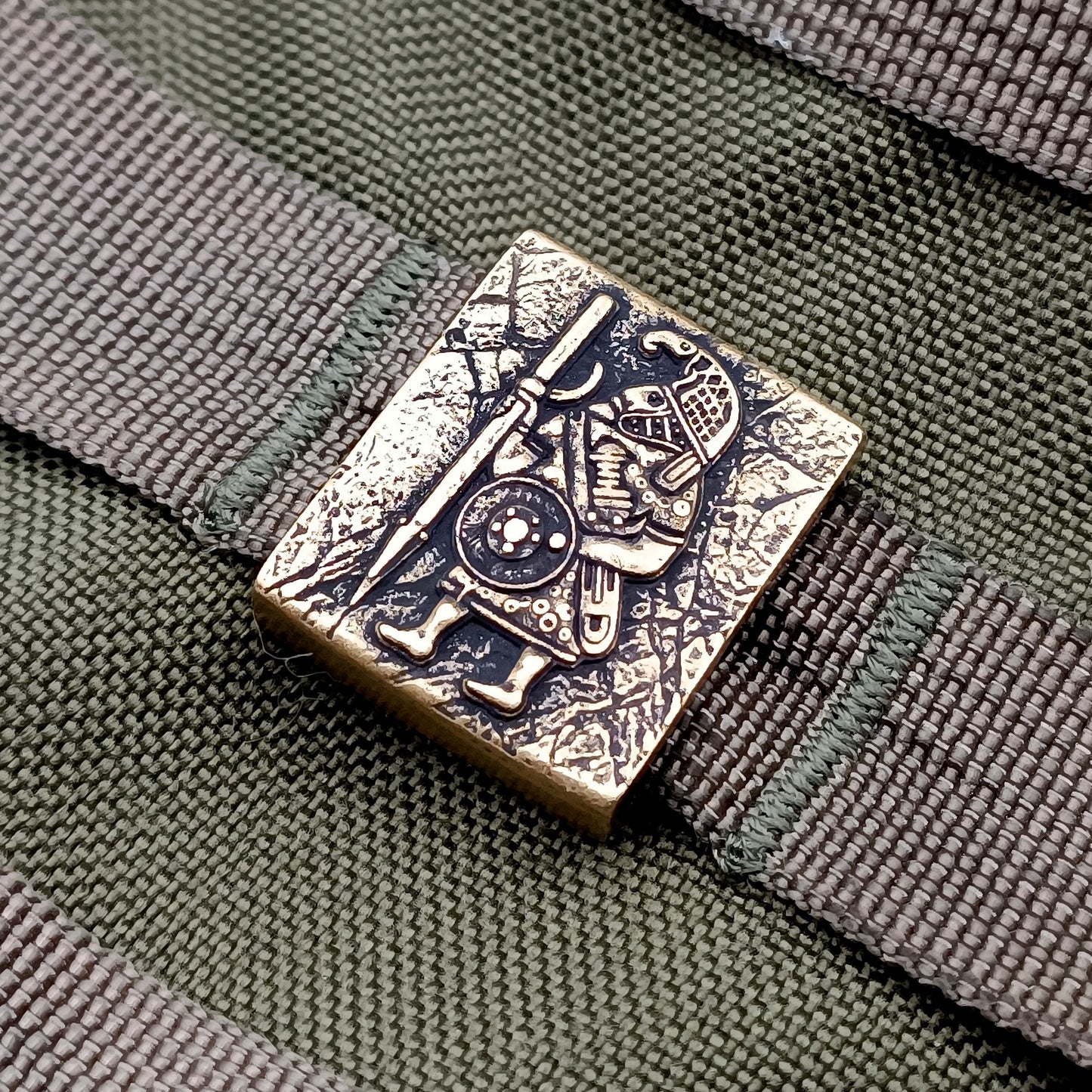 Ancient viking warrior molle clip