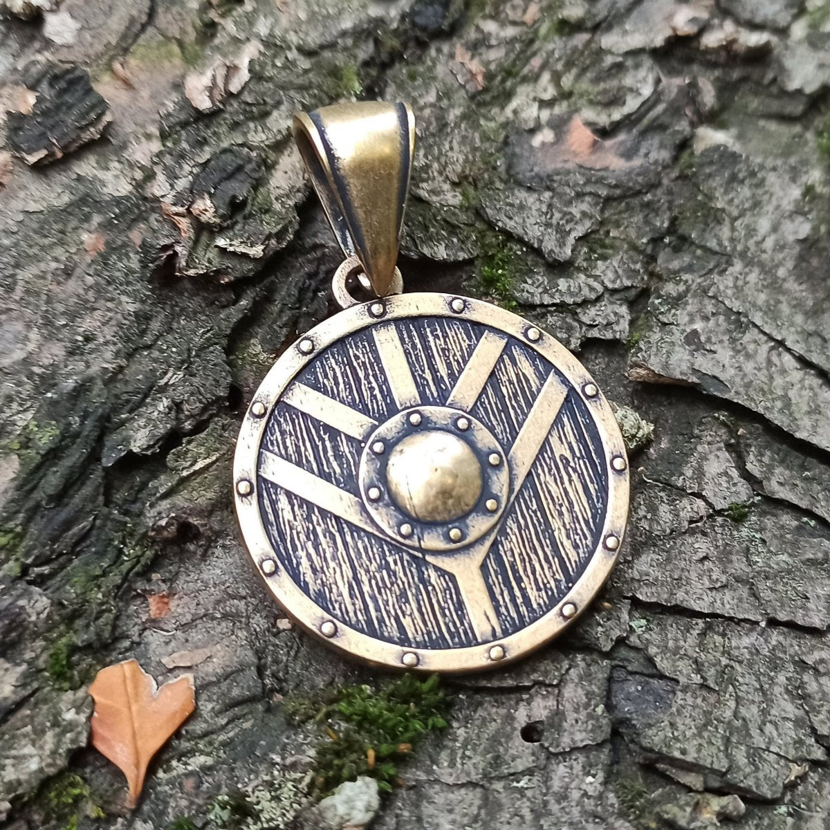 Shield maiden pendant