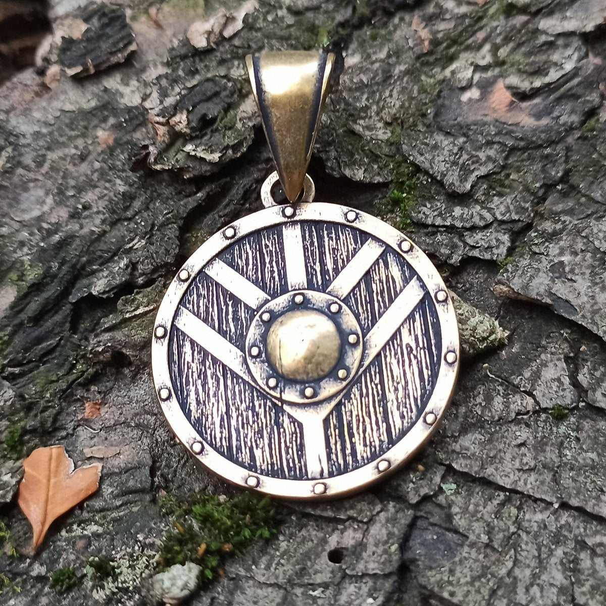 Shield maiden pendant