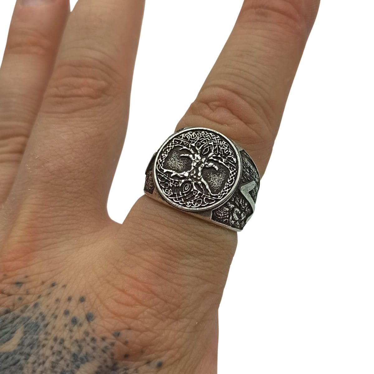 Yggdrasil tree of life ring