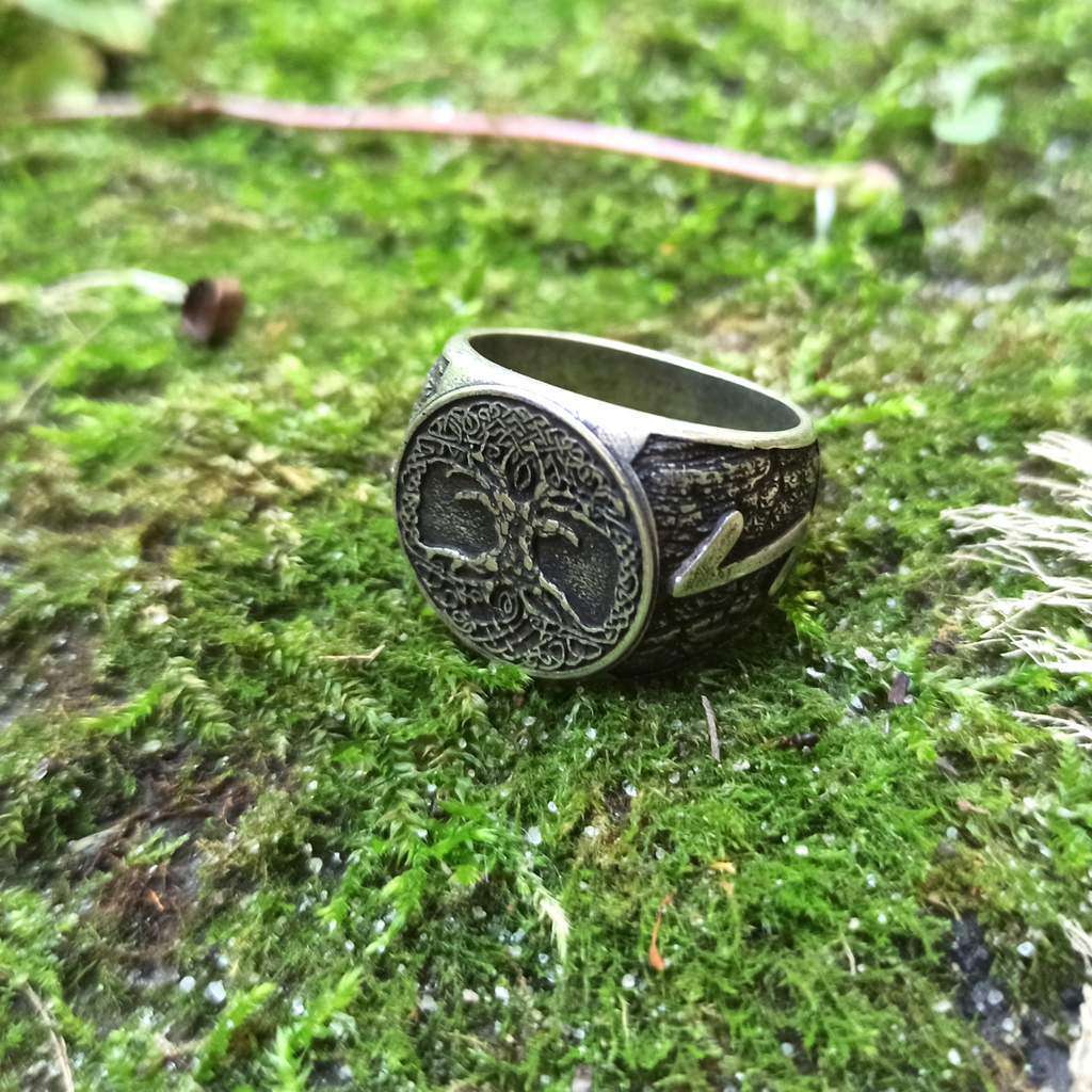 Yggdrasil tree of life ring