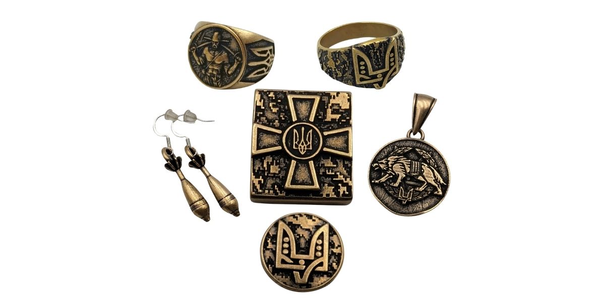 Ukrainian army jewelry