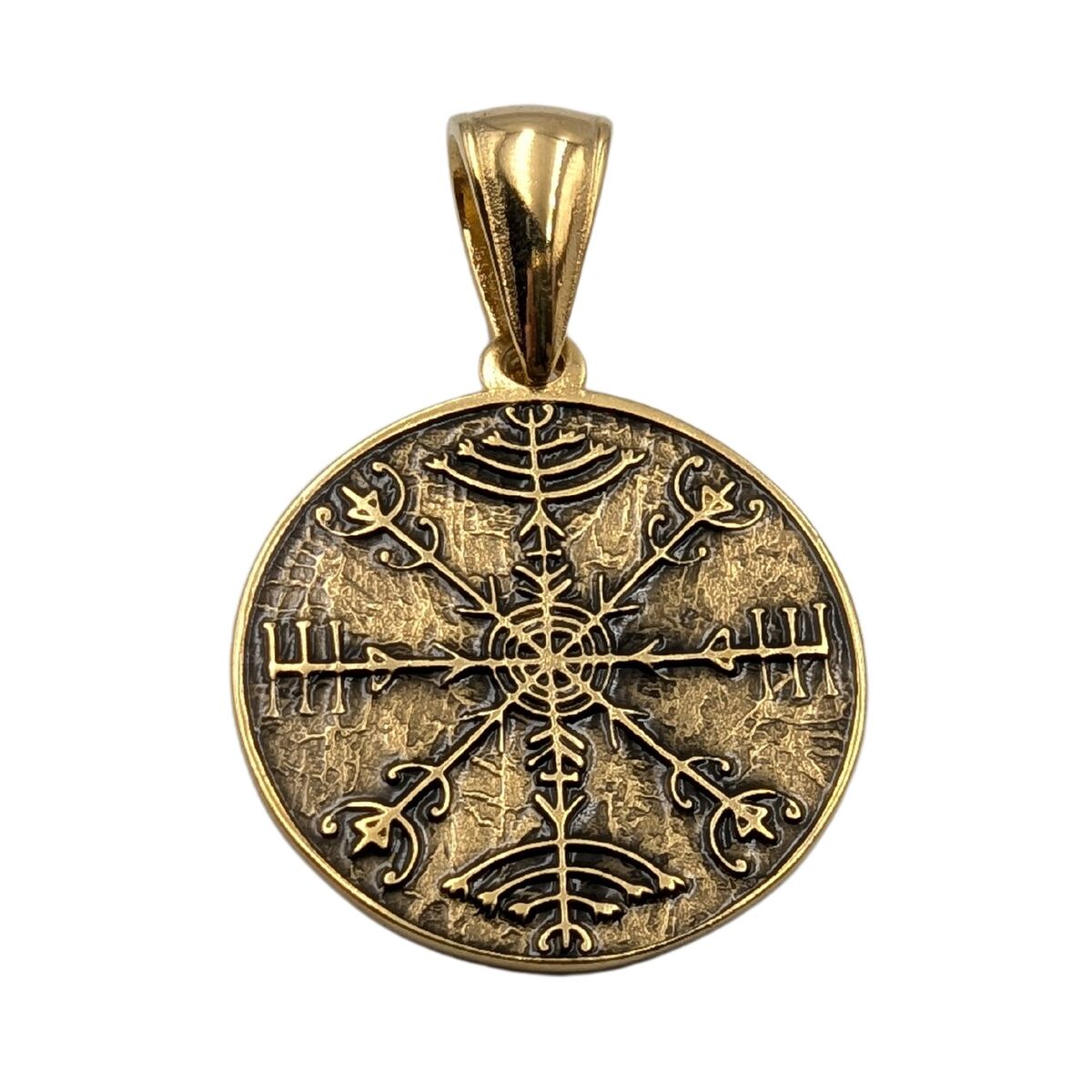 Veldismagn pendant Gold plating