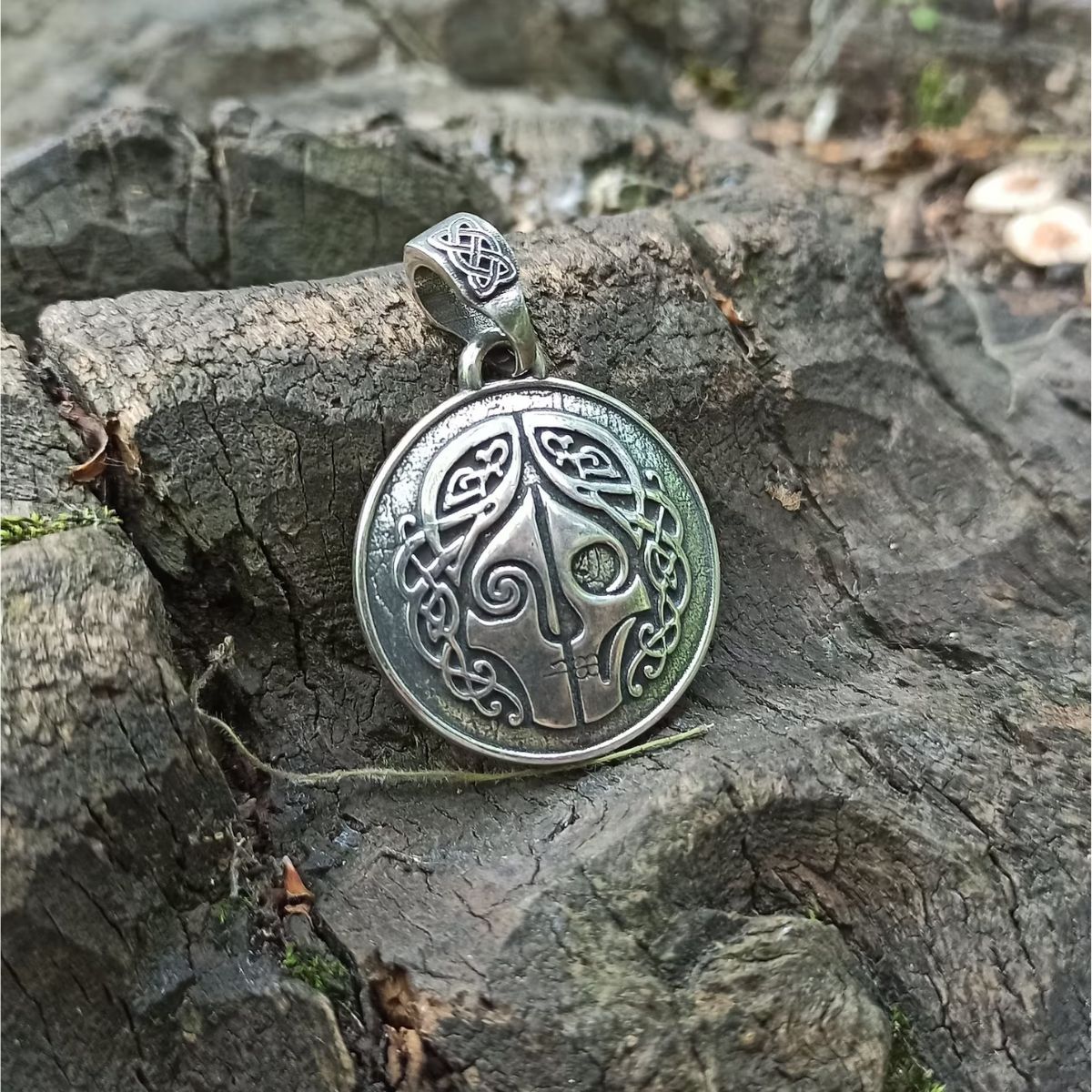 Hel goddess pendant