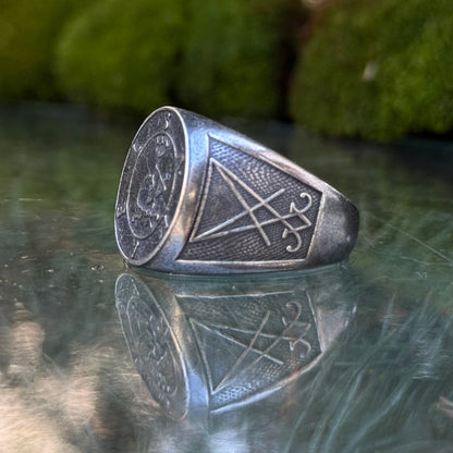 Samael sigil ring