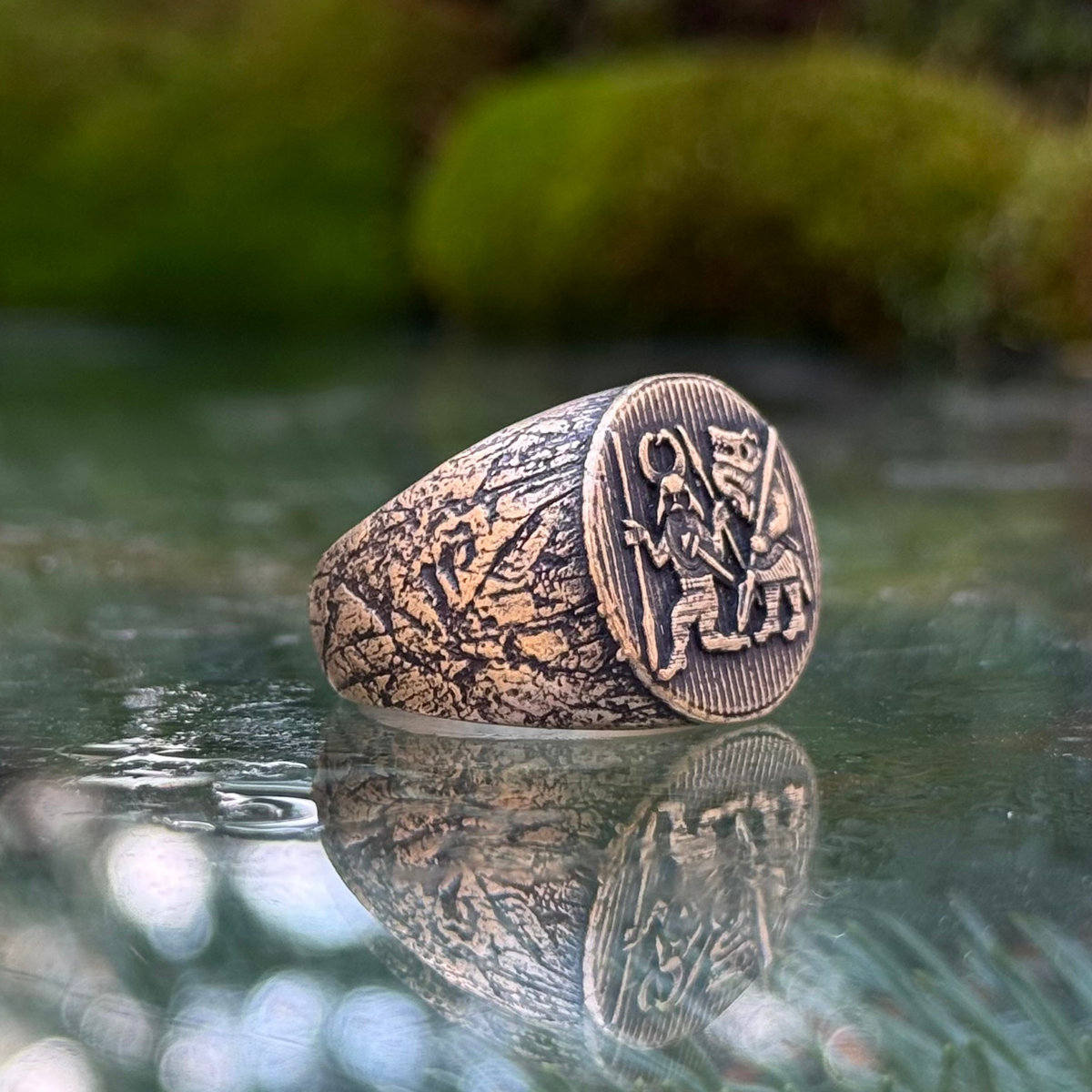 Torslunda dancer Ancient Viking ring