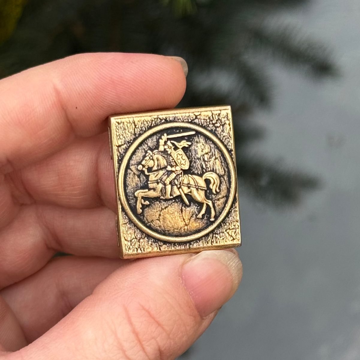 Vytis Lithuanian Knight Molle Clip