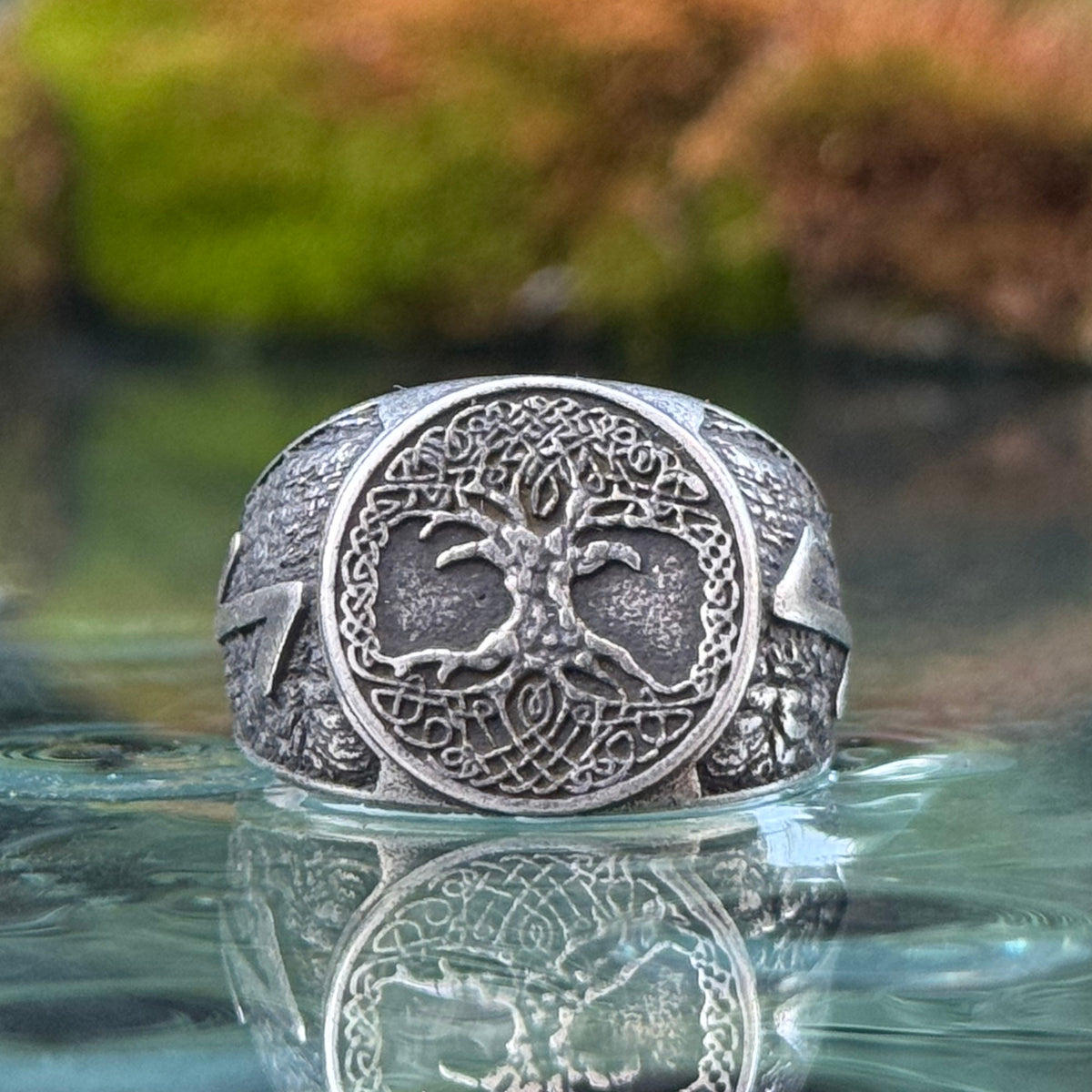 Yggdrasil tree of life ring