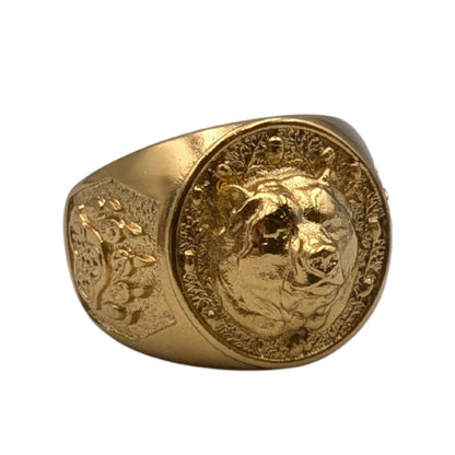 Viking bear ring