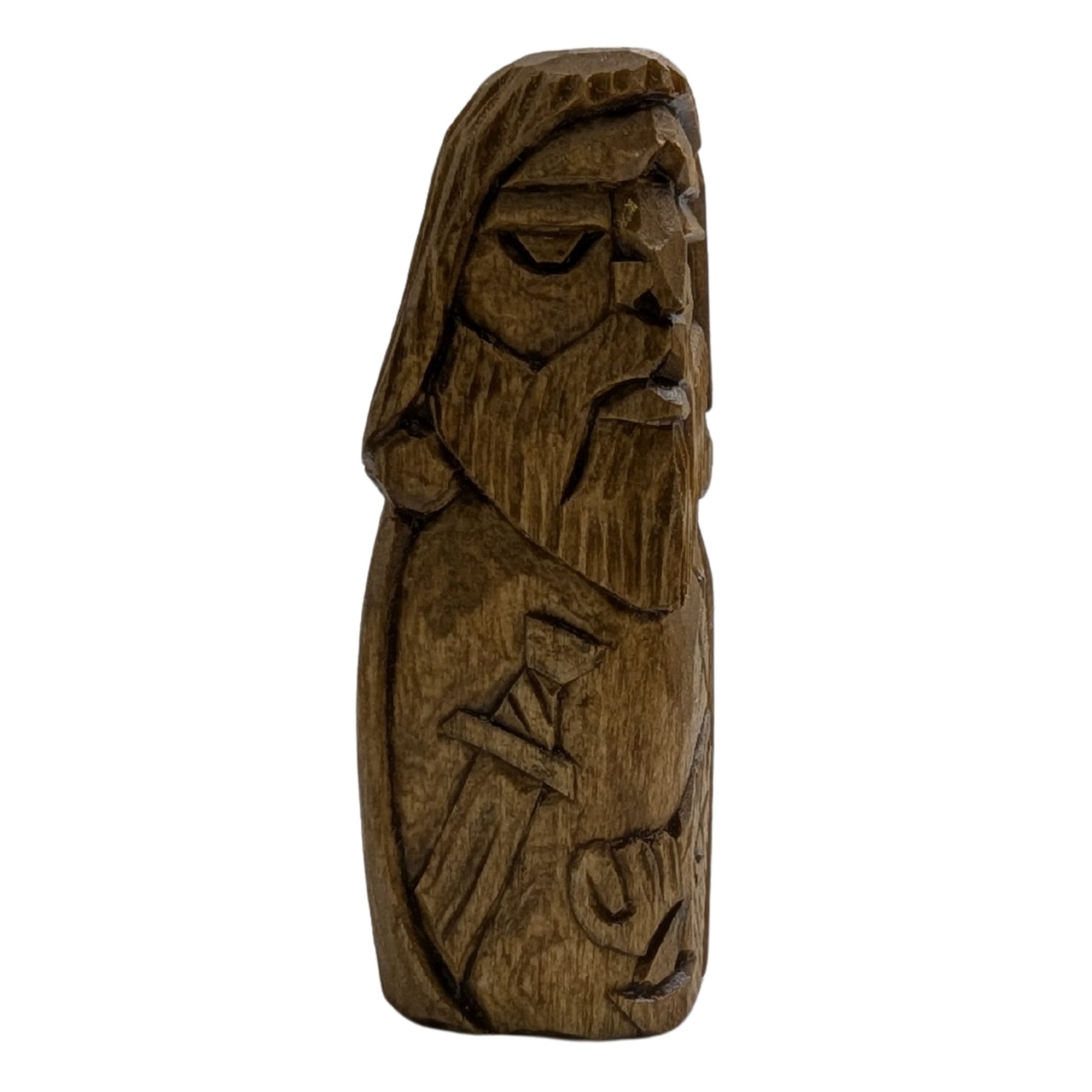 Freyr Wooden Figurine