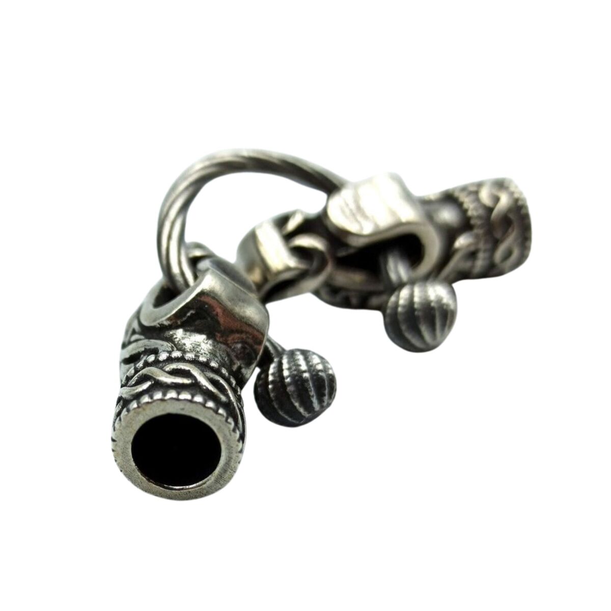 Viking Dragon necklace clasp from silver   