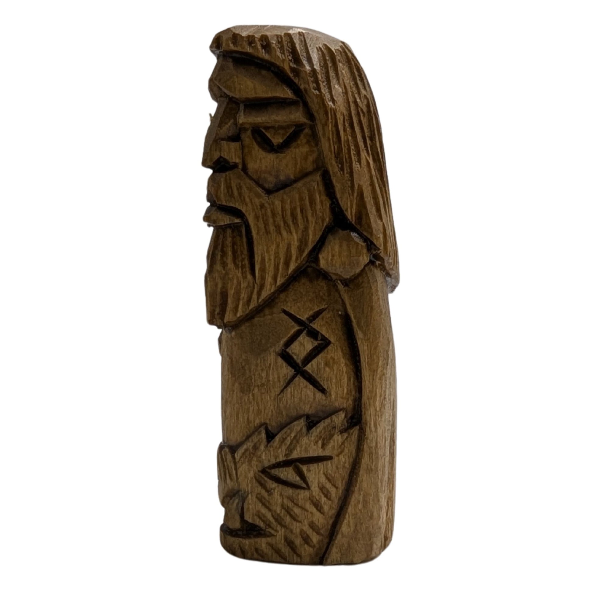 Freyr Wooden Figurine