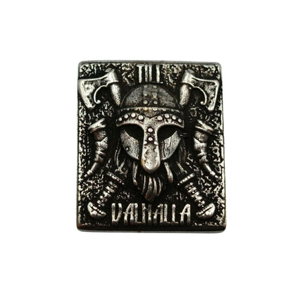 Viking warrior molle clip Silver plated  