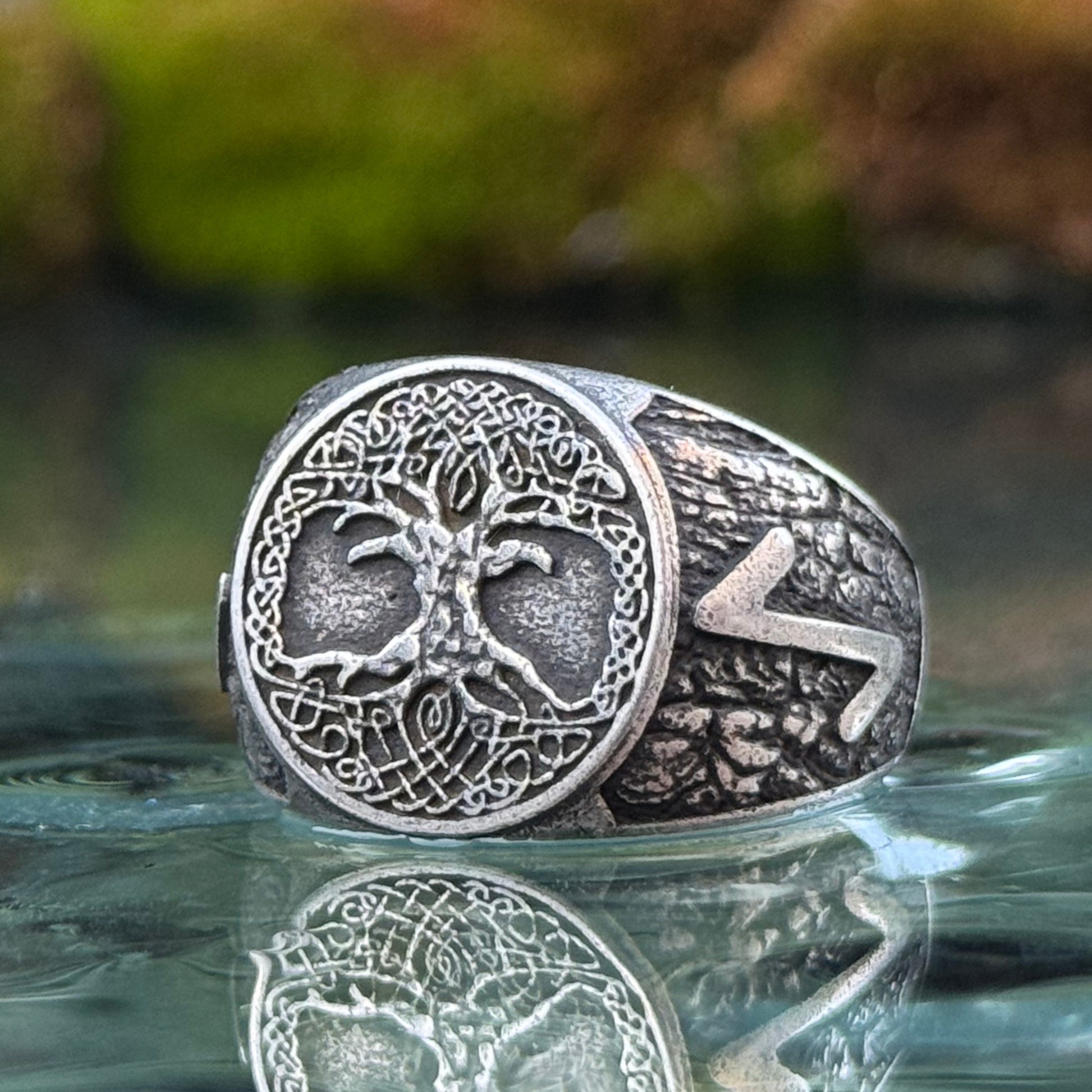 Yggdrasil tree of life ring