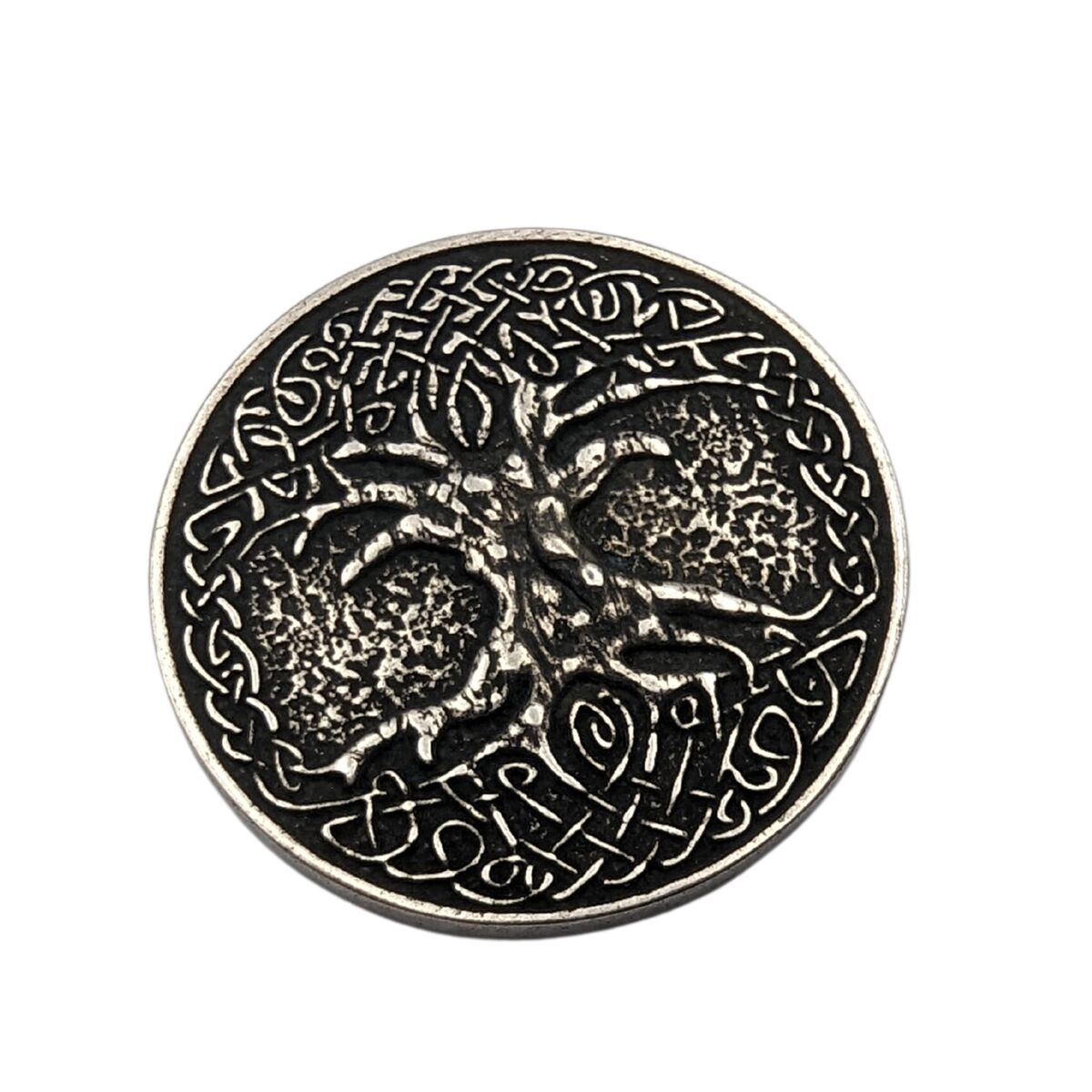 Yggdrasil tree of life coin   