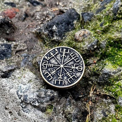 Vegvisir rune paracord bead