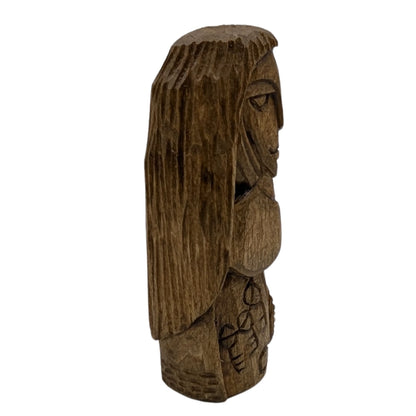 Frigg Wooden Figurine