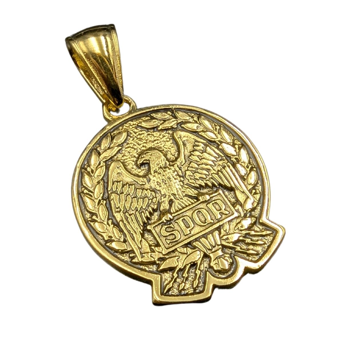 Roman eagle Aquila SPQR pendant