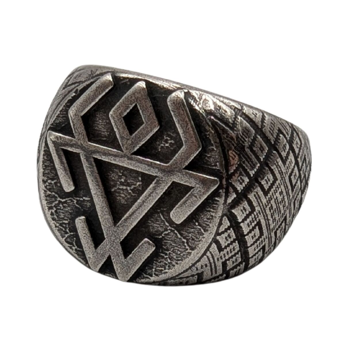 Chernobog Ring – Slavic God of Darkness and Fate – Ancient Mythology Talisman.