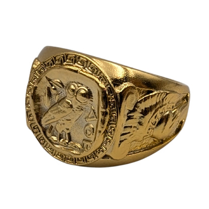 Athena Greek Ring