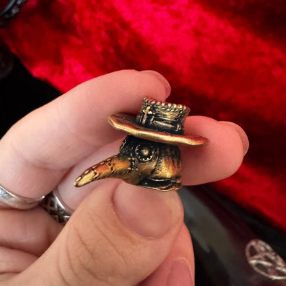 Plague doctor paracord bead