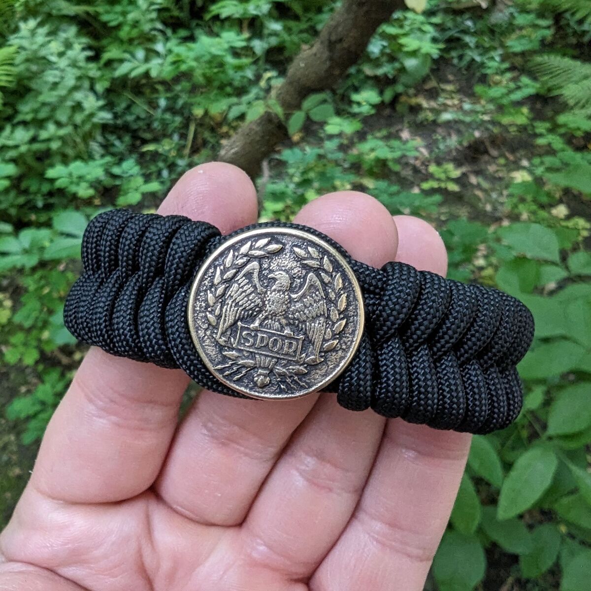 Eagle SPQR paracord bracelet   