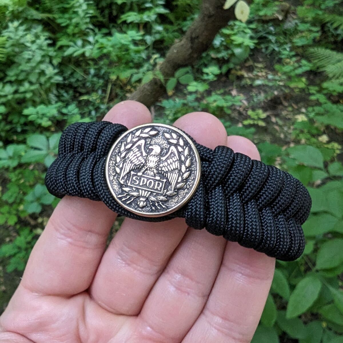 Eagle SPQR paracord bracelet   