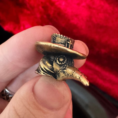 Plague doctor paracord bead