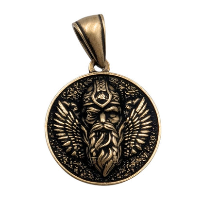 Odin Pendant Bronze