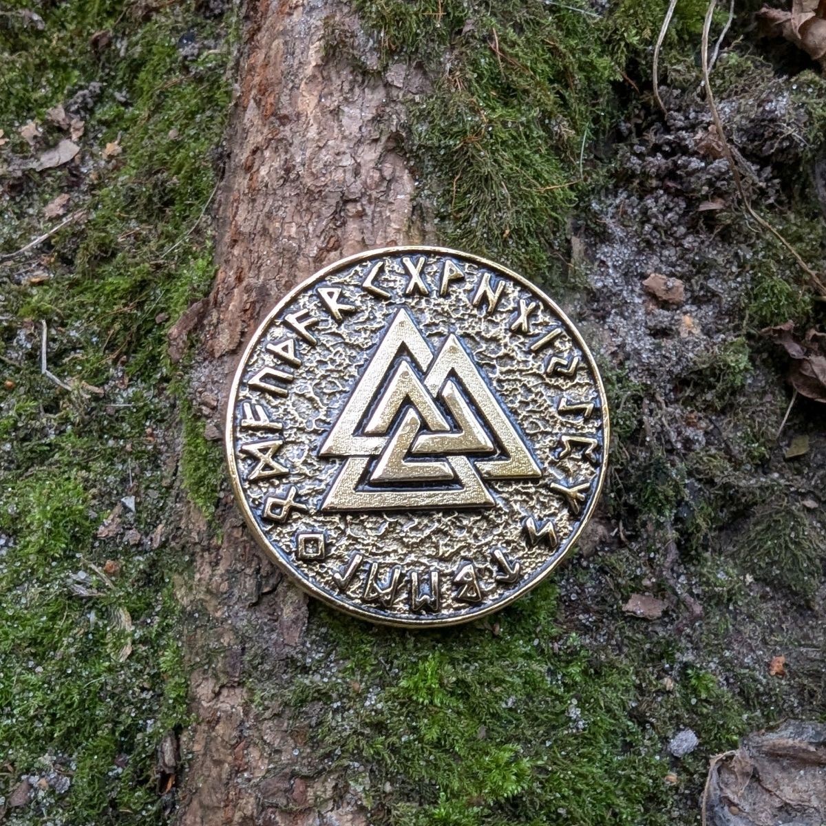 Yggdrasil tree of life coin