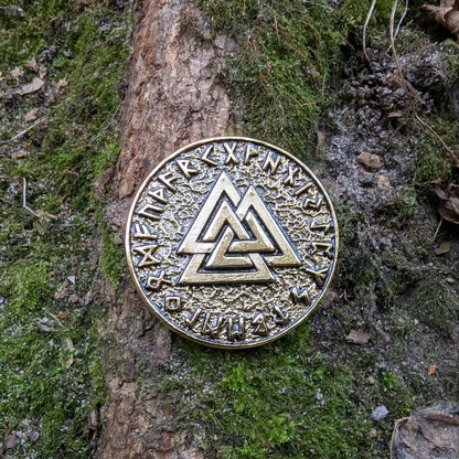 Yggdrasil tree of life coin