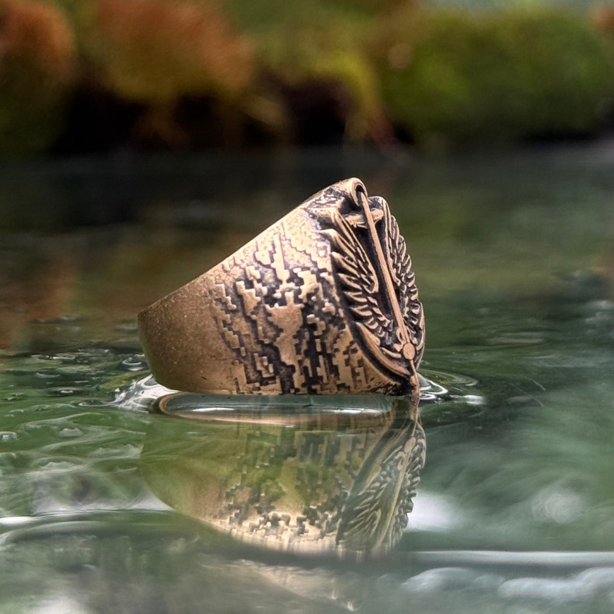 Ukrainian marines signet ring
