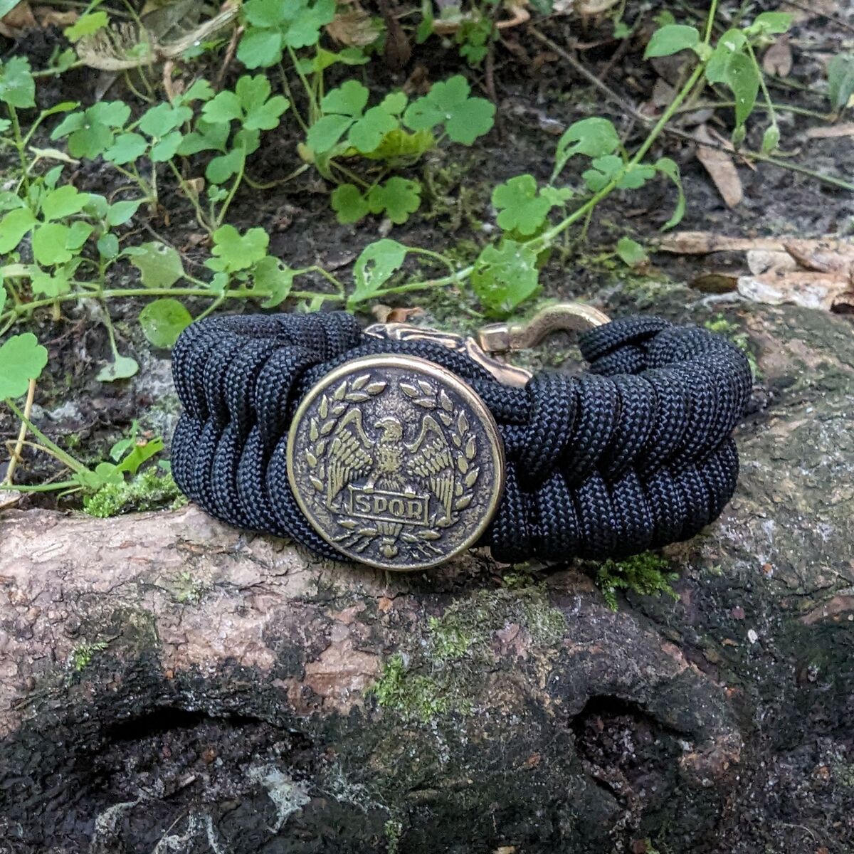 Eagle SPQR paracord bracelet   