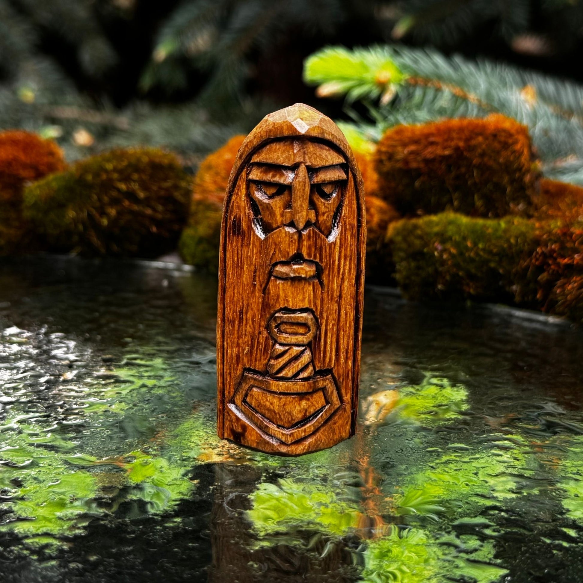 Thor Wooden Figurine