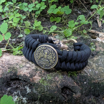 Eagle SPQR paracord bracelet   