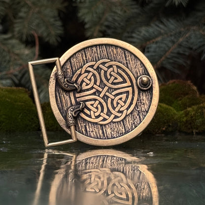 Viking Warrior belt buckle