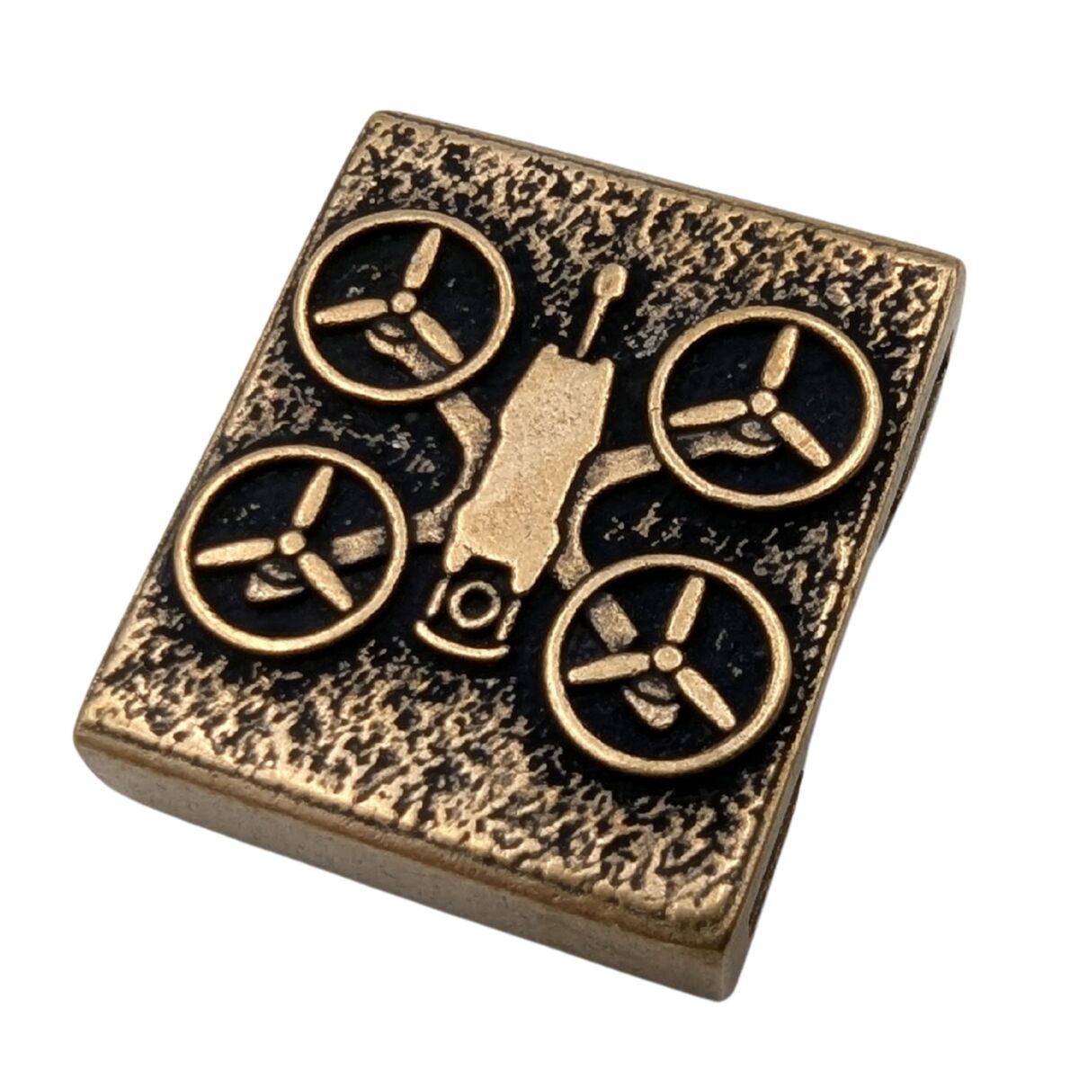 Drone Tactical MOLLE Clip Bronze with patina