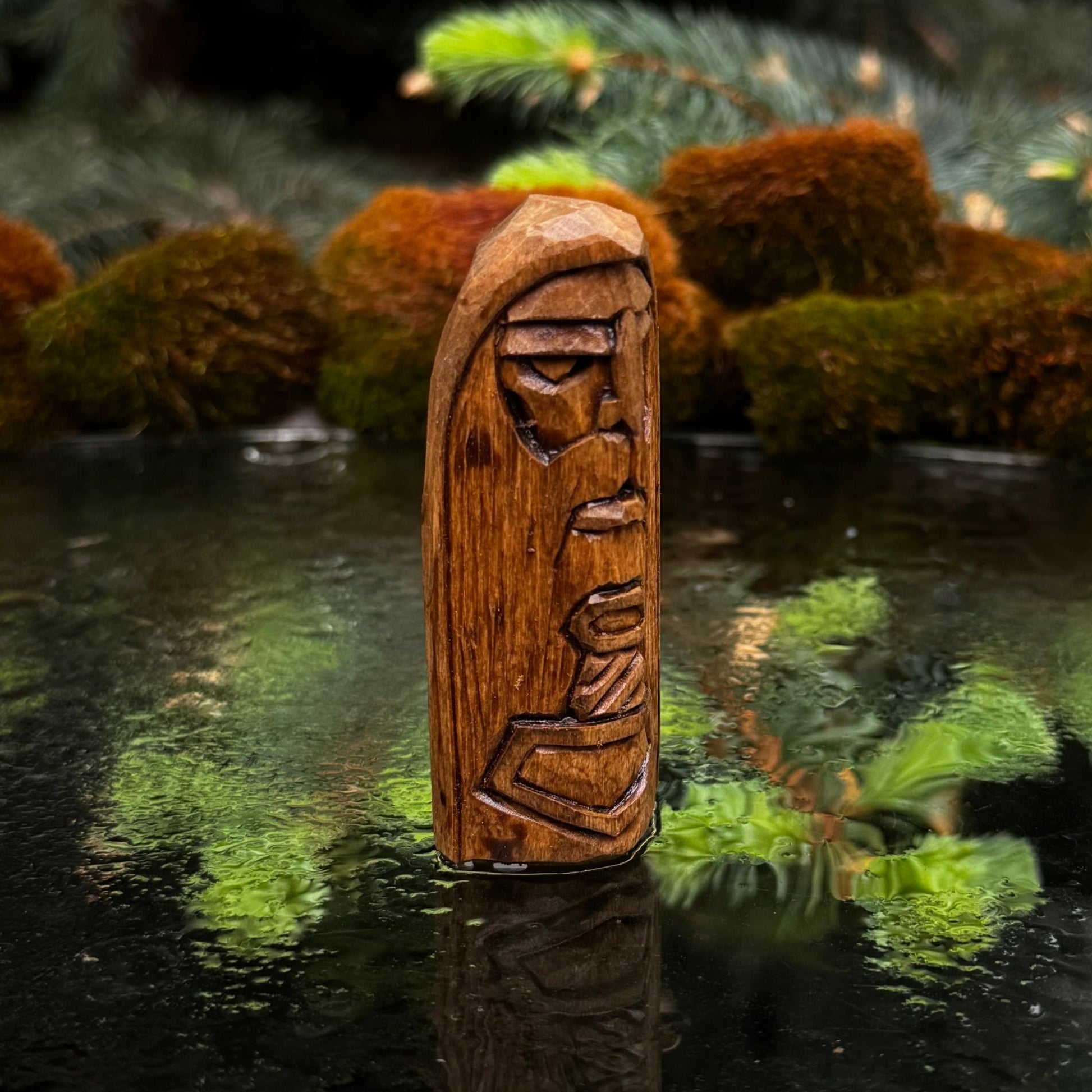 Thor Wooden Figurine