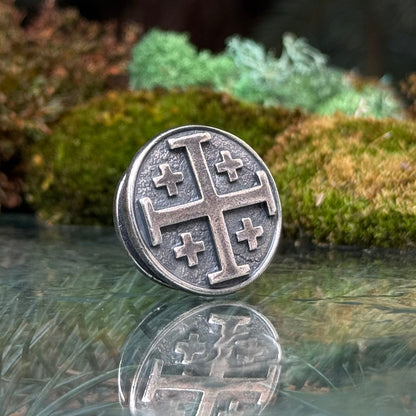 Jerusalem Cross Paracord Bead